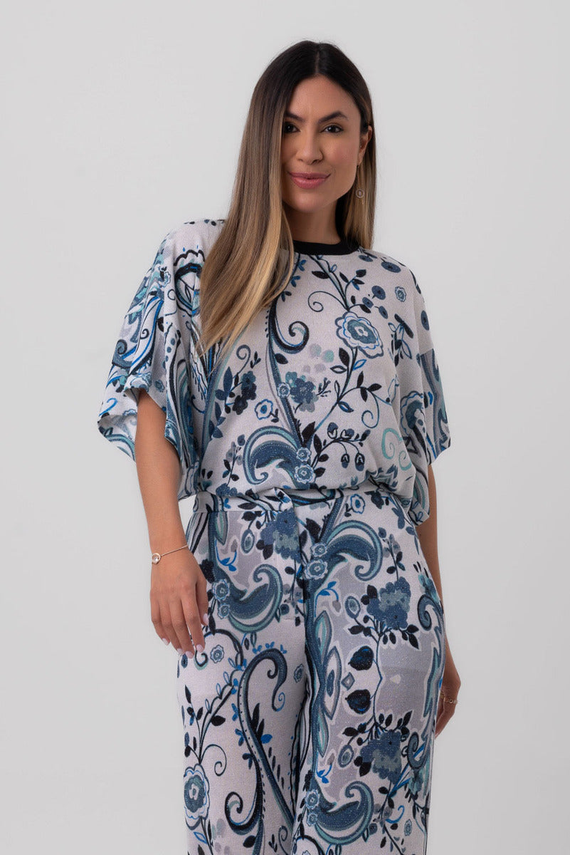 Blusa T-shirt Oversized Arabesco Labrava